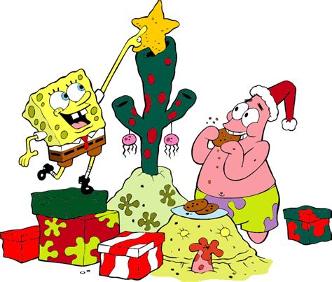 Spongebob Christmas Png Free Hq Download Png Arts