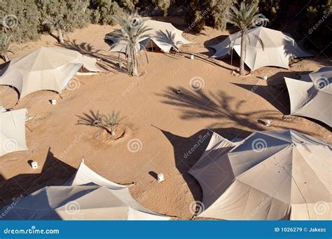 Tents Of The Nomadic Bedouin Tribes Stock Image Image Of Quarters