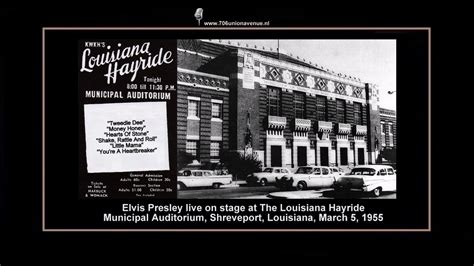 March 5 1955 The Louisiana Hayride Shreveport Louisiana Youtube