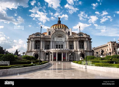 The Palacio de Bellas Artes (Palace of Fine Arts) is Mexico's most important cultural center. It ...