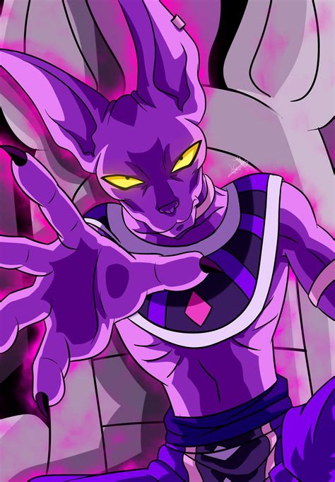He is accompanied by his martial arts teacher and attendant, whis. Lord Beerus | Dragon ball z, Anime dragon ball, Dragon ball