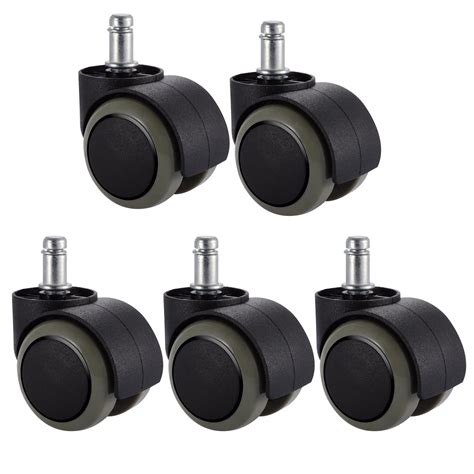 Buy 5 Packs Pchero Office Chair Casters Wheels With Universal Standard
