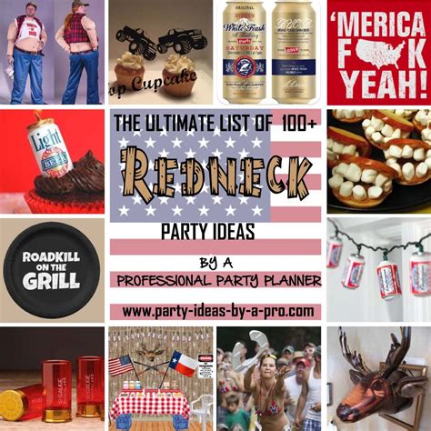 Ultimate List 100 Redneck Party Ideas—by A Professional Party Planner