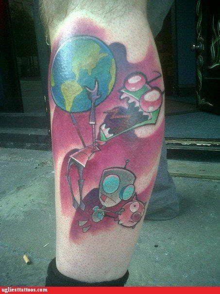 Cute gir invader zim tattoo. Pin on Tattoos that I love