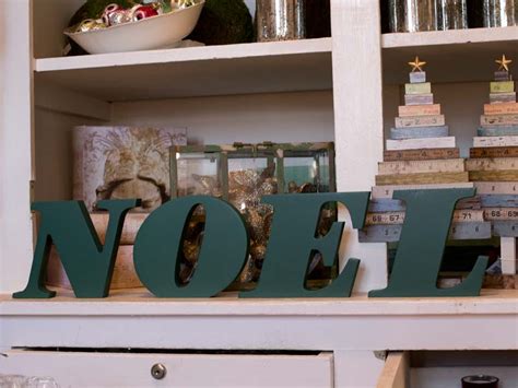 Painted Standing Wood Letters