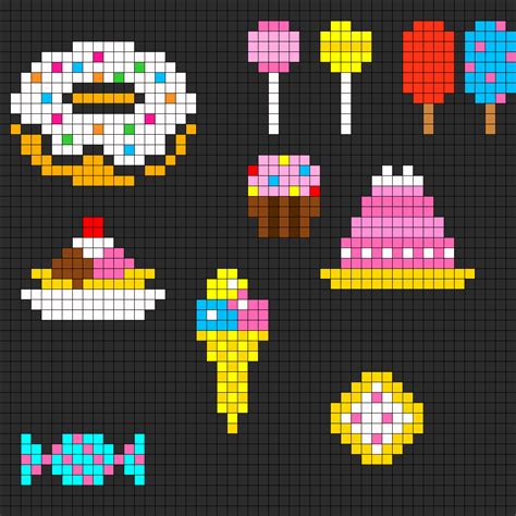Food Perler Beads Free Patterns In Pixel Art Food Perler My XXX Hot Girl