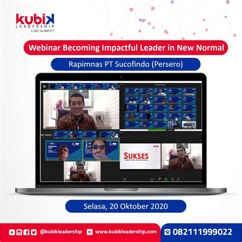 Webinar Impactful Leader In The New Normal Kubik Leadership