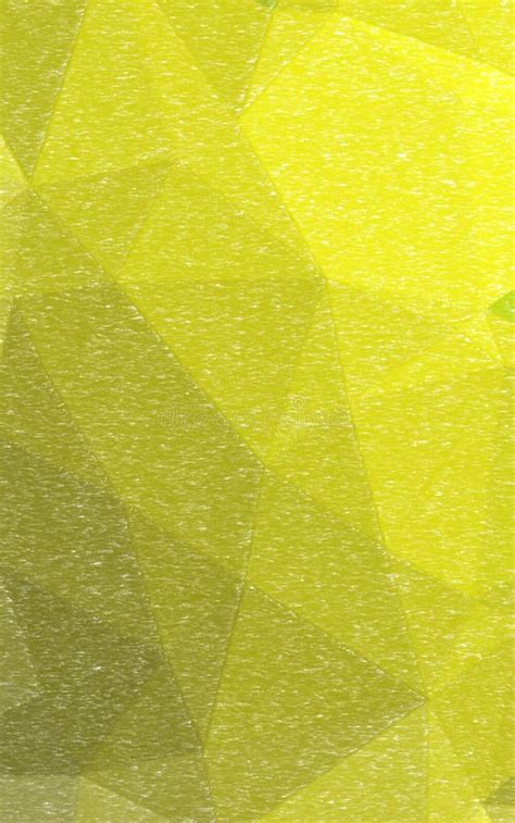 Illustration Of Vertical Lemon Yellow And Green Color Pencil Background