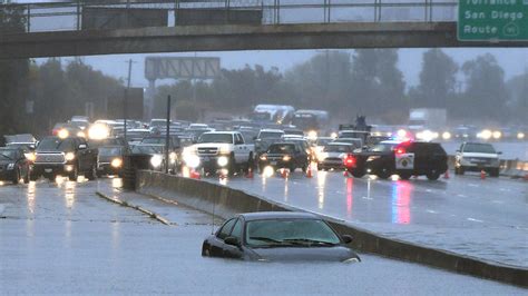 Updates Heavy Rains Hit Southern California In The Latest