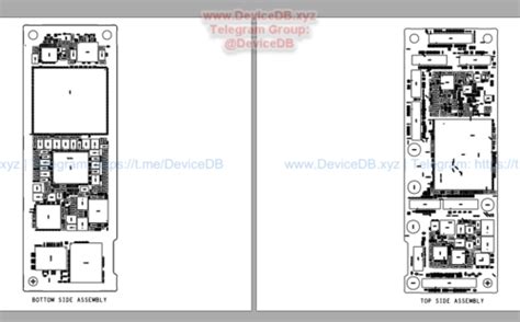 Apple Iphone 11 Schematics Full Set And Silk Screen 820 01523 Schematic