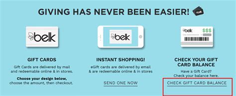See related links to what you are looking for. www.belk.com/gift-cards - Check Balance of Your Belk Gift Card
