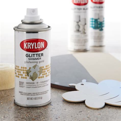 Krylon® Glitter Shimmer Spray Paint Michaels