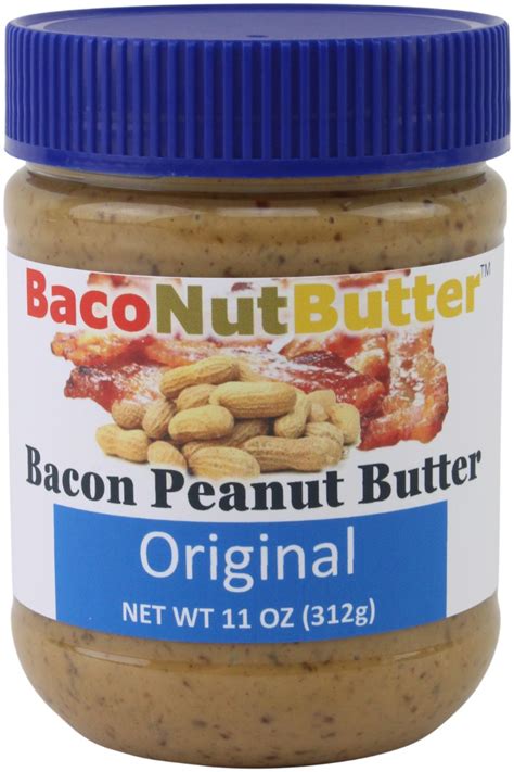 Baconutbutter Original Bacon Peanut Butter 11 Oz