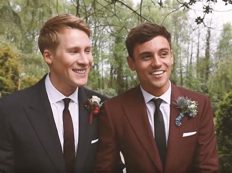 Tom Daley Dustin Lance Black Are Couple Goals In New Wedding Video