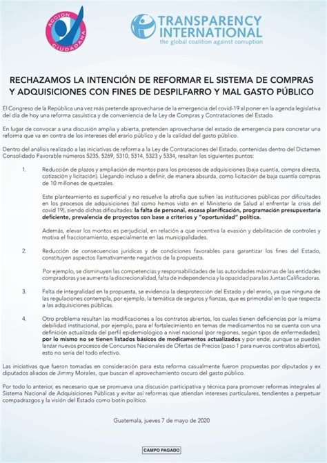 Accion Ciudadana TI Guatemala on Twitter Acción Ciudadana fija