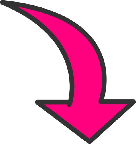 Pink Arrow Clip Art At Vector Clip Art Online Royalty Free