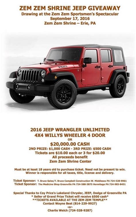 2016 Jeep Wrangler Unlimited 4×4 Willys Or 20000 Cash