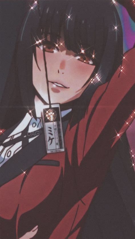 Kakegurui | Yumeko in 2020 | Cute anime wallpaper, Anime ... Image about aesthetic in —anime icons by ランダム.