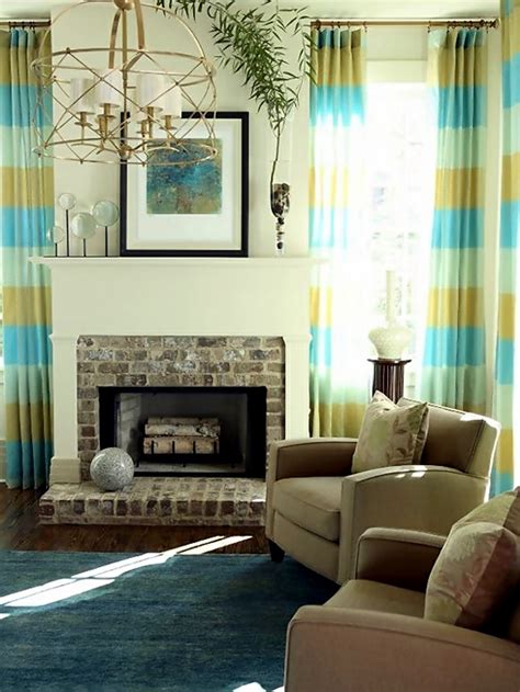 Rooms can be traditional or modern, formal or relaxed, and visually warm will your living room have a tv? Curtains in the living room - Decorating ideas for each ...