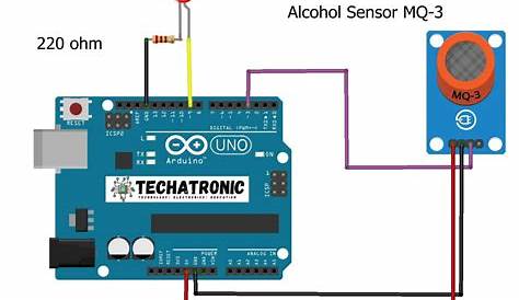 mq3 alcohol sensor circuit diagram