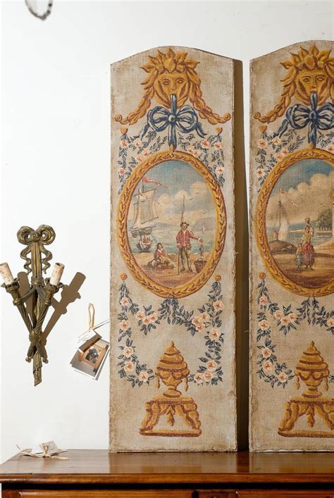 Three 19th Century French Panels For Sale At 1stdibs