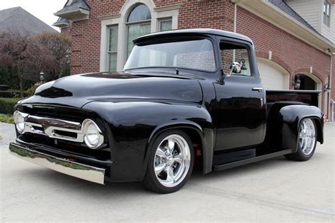 Black 1956 Ford F100 For Sale Mcg Marketplace