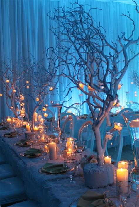 20 Whimsical Winter Wonderland Wedding Centerpieces Emmalovesweddings