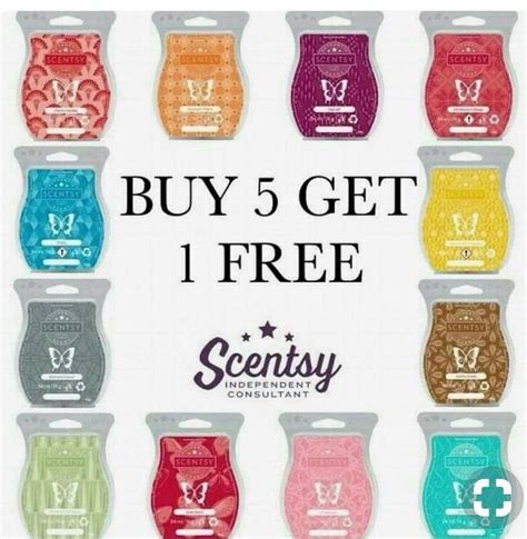 Scentsy Bundle And Save 6pack Buy 5 Get 1 Free Scentsy Wax Bars