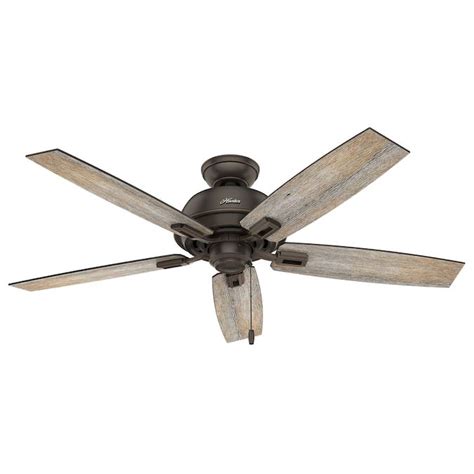 Weathermax® hunter® weathermax® ceiling fans are built strong to provide years of service in harsh elements. Hunter Donegan 52-in Onyx Bengal Bronze LED Indoor Ceiling ...