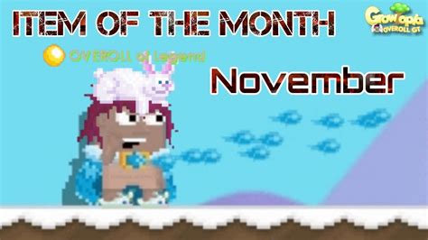 Growtopia Item Of The Month November New Iotm Youtube