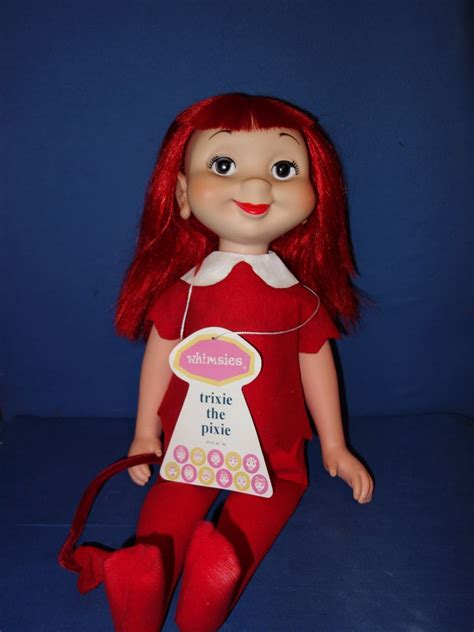 Whimsie Trixie The Pixie Doll Ao Pixie Doll Dolls Vintage Dolls