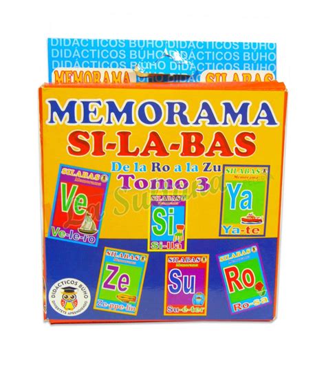 Memorama Didactico Buhos Pz