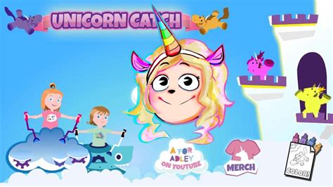 Playing A For Adleys Game Unicorn Catch Youtube