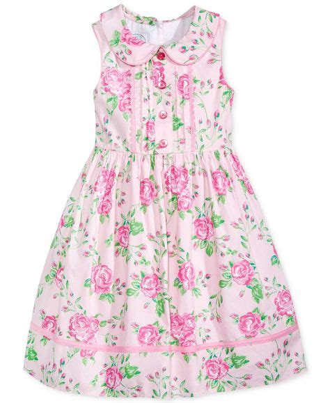 Laura Ashley Floral Dress Toddler And Little Girls 2t 6x Toddler