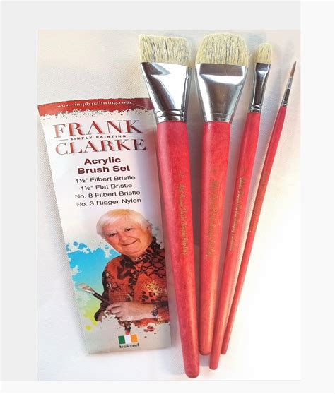 Franks Acrylic Brush Set Frank Clarkes Simply Painting