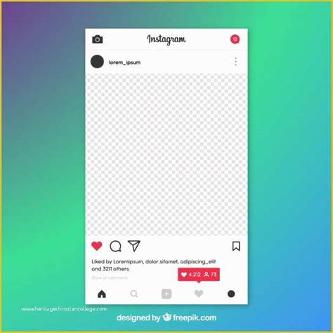 Mockup Editable Instagram Post Template Instagram Post Mockup Sexiz Pix