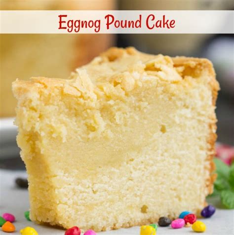 You will really enjoy it if you are a fan of eggnog and pound cake. EGGNOG POUND CAKE > Call Me PMc