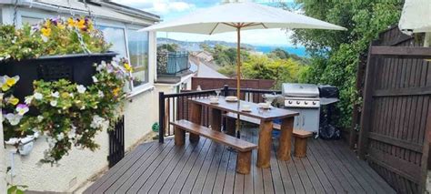 3 Bed Bungalow Sea Views Hot Tub Private Gardens Bungalows For Rent