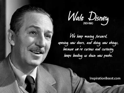 Walt Disney Moving Forward Quotes Inspiration Boost