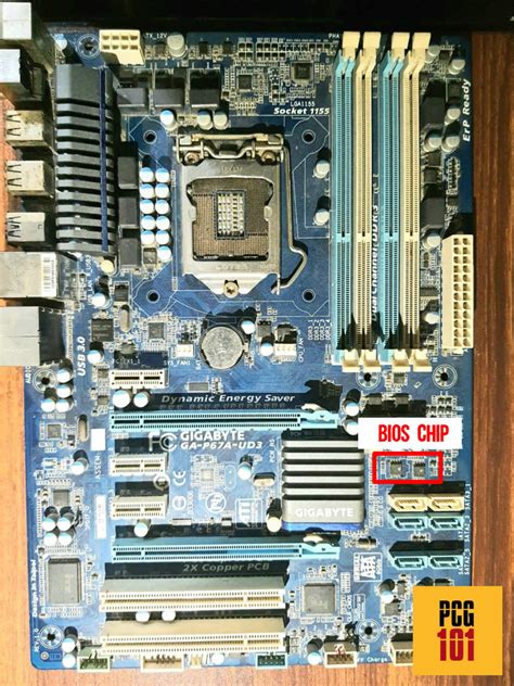 How To Identify Bios Chip On Motherboard Pc Guide 101