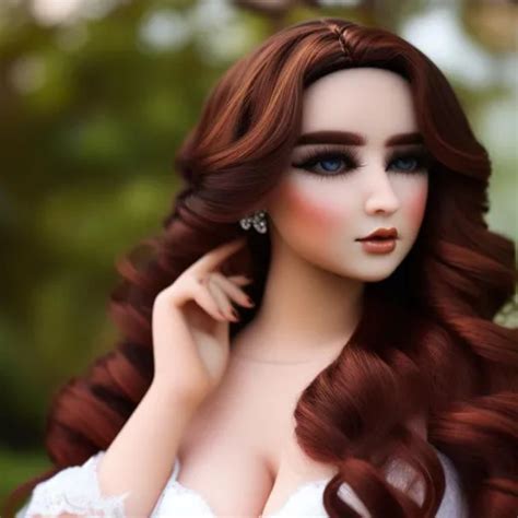 A Woman Turned Into A Porcelain Doll OpenArt