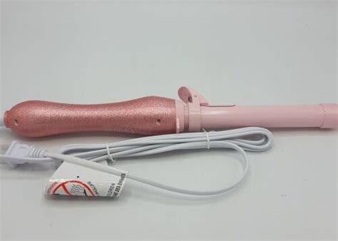 New Beachwaver B1 Rotating Curling Iron Glitter Pink 817741023331 Ebay