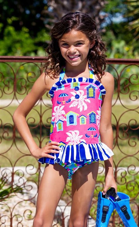 Pin By Eleanor Rose Girls Clothing On Cabana Dreams Kids Swimwear