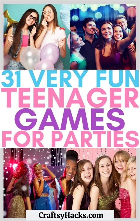 31 Fun Party Games For Teenagers Craftsy Hacks