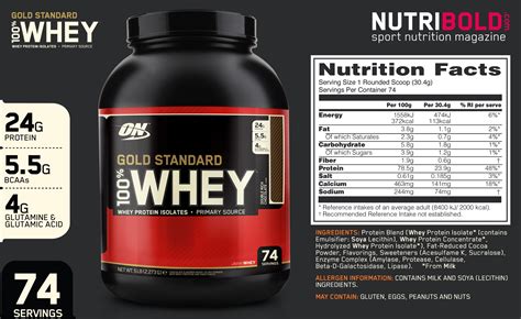 Opiniones De Whey Gold Standard 100 Whey Protein Nutribold