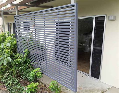 Decorative Slat Aluminium Privacy Screens