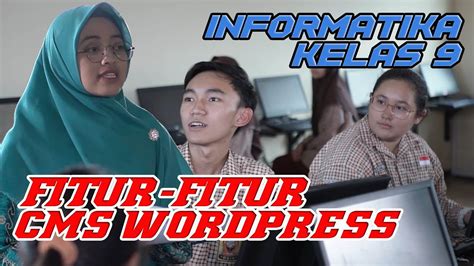 Salah satunya di smkn 1 surabaya dengan nama community college. FITUR-FITUR APLIKASI CMS WORDPRESS - INFORMATIKA KELAS 9 | SMPN 22 SURABAYA - YouTube