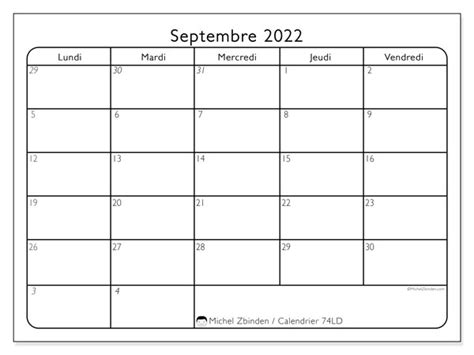 Calendrier Septembre 2022 Zbinden Calendrier Juuin 2022
