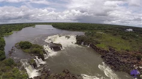 Ngonye Sioma Falls Zambezi River Zambia Youtube