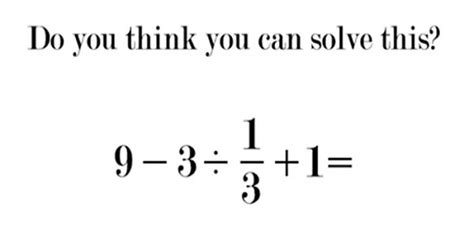 This Simple Math Problem Is Driving The Internet Nuts Do You Think